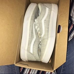 speckled gray vans